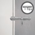 thumbnail image 3 of 1 Set Stainless Steel Barrel Bolt Lock Gate Latches with Lock Hole Door Latches, 3 of 8
