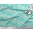 thumbnail image 2 of Soimoi Crepe Silk Fabric diamond shape & waves Abstract Fabric Prints By Yard 42 Inch Wide, 2 of 3