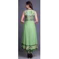 thumbnail image 4 of Bimba Robe Anarkali Florale Vert Menthe pour Femmes Kurti Imprimé Ethnique Indien Longue Kurta Robe de Soirée Petite, 4 of 6