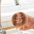 thumbnail image 3 of CHUANK Household Stainless Steel Pot Pan Scrubber Cleaning Ball Tool-6Pcs, 3 of 4
