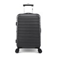 thumbnail image 1 of iFLY Hard Sided Fibertech Luggage 22", Black, 1 of 8