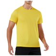 thumbnail image 2 of Compression Shirts for Men Quick Drying Summer Gym Shirts Breathable Stretchy Short Sleeve Crew Neck Basic T-Shirts for Activewear, 2 of 7