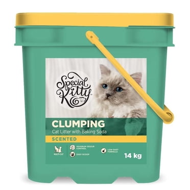 Special Kitty Litière Agglomérante Parfumée pour Chats 14kg