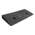 thumbnail image 4 of Esquirla Curb Ramp AntiSlip Easy to Use Roadside Slope Pad for Trailers Driveway Cars Black 50cmx22cmx5cm, 4 of 8