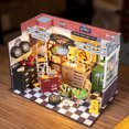 thumbnail image 3 of Rolife Garage Workshop DIY Miniature House Kit DG165, 3 of 5