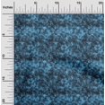 thumbnail image 2 of oneOone Coton Cambric Bleu Tissu Abstrait Floral Robe Tissu Tissu Imprimé par la Cour 42 Pouces Large-2rb, 2 of 5