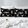 thumbnail image 4 of Erosebridal Sheep Skeleton Sheet Set Full, Southwestern Bedding Sets Full Size, Rustic Farmhouse Decor 4pcs, 4 of 6