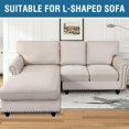 thumbnail image 4 of Super Stretch Stylish Cushions Covers/Furniture Cover Spandex Jacquard Small Checked Pattern Super Soft Slipcover Washable Individual, 4 of 9