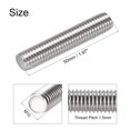 thumbnail image 3 of Unique Bargains M10 x 50 mm Tige Entièrement Filetée en Acier Inoxydable 304 Filets à Droite Lot de 5, 3 of 4