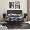 thumbnail image 1 of Modway Tracy 3-Piece MDF and Rubberwood Queen Bedroom Set - Cappuccino/Brown, 1 of 6
