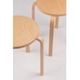thumbnail image 3 of CHK Tabouret Scandinave / Tabourets Empilables / Ensemble de 2 / Tabouret Polyvalent Ou Table d'Appoint, 3 of 7