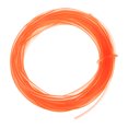 thumbnail image 1 of Unique Bargains Round Belts 3mm Dia 10 Meters Length Smooth Surface PU Polyurethane, Orange, 1 of 5