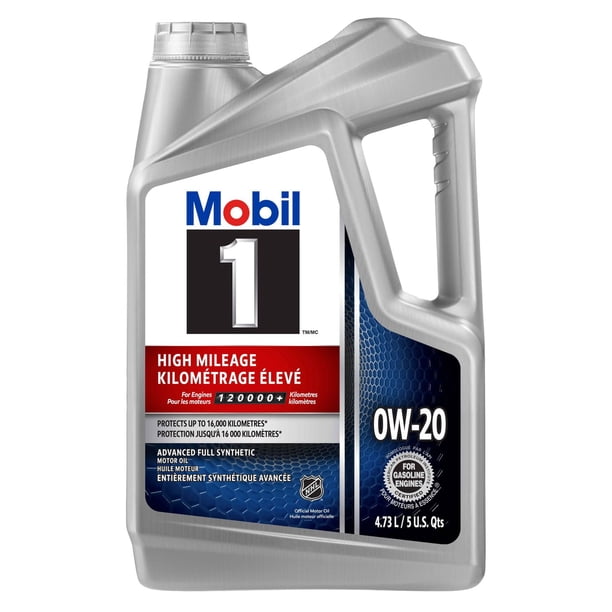 Mobil 1™ High Mileage 0W-20 - Walmart.ca