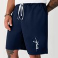 thumbnail image 2 of Diufon Men's Athletic Shorts Drawstring Waisted Outdoor Sport Shorts Spring Summer Hiking Shorts with Pockets, 2 of 4