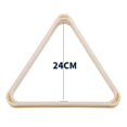 thumbnail image 1 of Snooker Billiards Triangle Suitable for 57 2mm and 52 5mm Snooker Balls, 1 of 9