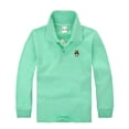 thumbnail image 1 of Polos pour Garçons Chemises à Rayures Col Chemise Chemises de Rugby Garçons Polos à Manches Courtes 6-7 Ans Mode Garçons, 1 of 4