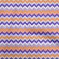 thumbnail image 1 of oneOone Rayon Orange Fabric Chevron Sewing Material Print Fabric By The Yard 56 Inch Wide-BB, 1 of 5