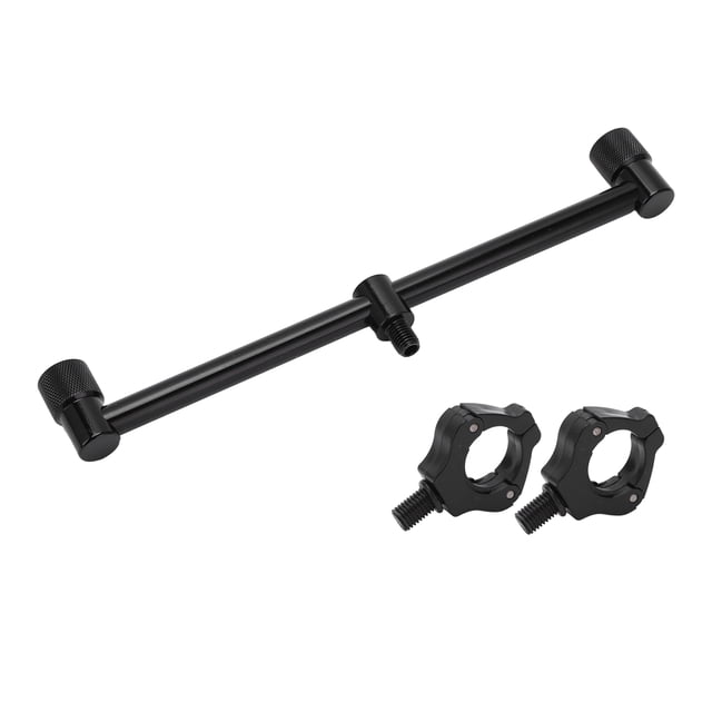 Support de Pêche à la Carpe, Support de Canne à Pêche Compact à Prise Serrée Support Magnétique pour Diverses Applications de Support de Canne 2 Têtes 25cm Support + 2 Têtes