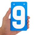 thumbnail image 4 of GOGO 4 Sets Number Cards, PVC Portable 0-9 Flip Scorekeeper, 3-1/8" x 5-1/2" - Green, 4 of 8