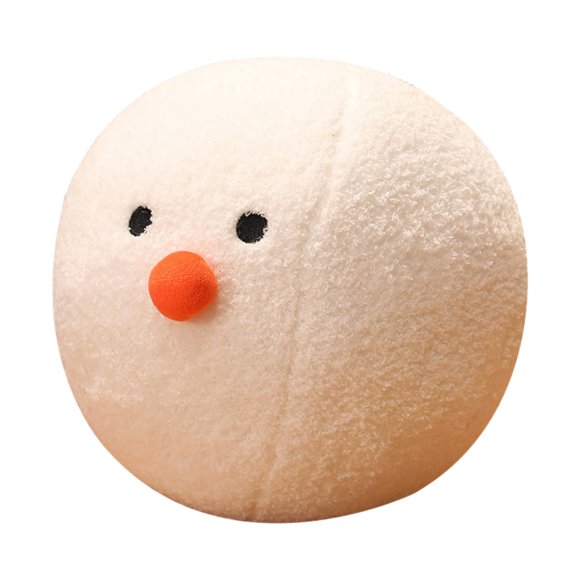 Toys for Girls Cute Snowball Pillow Toy Snowman Doll Children's Soothing Cloth Doll Girl Birthday Gift Gifts for Girls