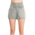 thumbnail image 1 of LOVZFMLL Women's Athletic Solid ColorShorts For Women Running Workout Gym Short Dry High Waisted Gray M, 1 of 3