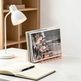 thumbnail image 4 of Nordic Metal Wire File Holder,3 Compartment Desktop Book Organizer,Minimalist Iron Magazine Rack for Office Desk Document Notebook Book Home Tabletop Storage, 4 of 6
