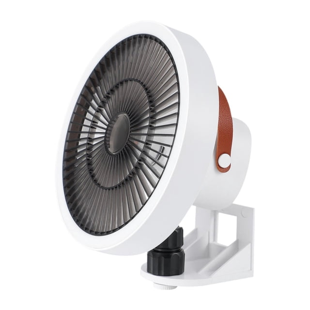 Elodie Wall Mount Fan Oscillating Fan Easy Installation Convenient Multi Function High Speed Wind with RC for Bedroom Base Home Indoor White