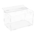 thumbnail image 1 of MERIGLARE Acrylique Plante Animal de Compagnie Reptile Terrarium Réservoir d'Alimentation Élevage d'Insectes Boîte Cage S S, 1 of 9