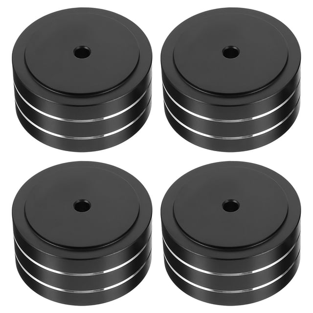 4 Pcs Pieds d'Isolation pour Haut-Parleur, Subwoofers Audio, Coussinets Absorbant les Chocs