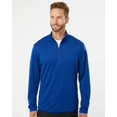 thumbnail image 1 of Adidas Mens Lightweight Quarter-Zip Pullover, 2XL, Collegiate Royal, 1 of 2