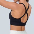 thumbnail image 4 of Plebaso Womens Sports Bras Padded Seamless Yoga Bras Stretch Full Coverage Everyday Workout Running Bras, 4 of 5
