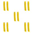 thumbnail image 1 of Dalazy Anti-slip Squash/ Tennis Overgrip Racket Grip Tape Yellow 5Set, 1 of 6