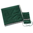 thumbnail image 4 of Classic Pattern Altar Drawstring Pouch Table Cloth Green, 4 of 7
