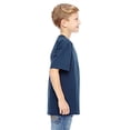 thumbnail image 3 of Hanes Nano-T Kids` T-Shirt, L, Navy, 3 of 3