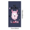 thumbnail image 2 of Sandproof Beach Blanket Lightweight Microfiber Beach Towel Super Lightweight Colorful Bath Towel Sandproof Beach Blanket Multi-Purpose Towel for Travel Swimming Pool 30X60 Inch, 2 of 4