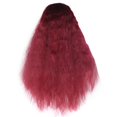 thumbnail image 3 of Peruvian Curly Human Hair Wig African Wavelet 39 Inch Adjustable Wigs for Women  52-58 cm Head Circumference, 3 of 3