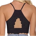 thumbnail image 3 of Bras for Women, Womens Solid Lace Wrapped Chest And Backless-thin Bra With Padding Breathable Underwear Daily Bra, 3 of 3
