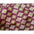 thumbnail image 4 of oneOone Silk Tabby Fabric Geometric Ikat Print Fabric By Yard 42 Inch Wide, 4 of 4