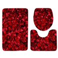 thumbnail image 2 of Thick Bathroom Rugs Mat,Bath Mats for Bathroom Non Slip,Valentine's Day Foam Bath Mat Set,3pc Toilet Mat Carpet Set,Comfortable Water-Absorbent Non-Slip- Thickened- Machine Washable and Easy To Dry, 2 of 8