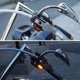 thumbnail image 3 of Miulika 2pcs LED Lights Motorcycle Indicators Blinker Light 12V for Touring 2014 soft Black orange, 3 of 8