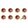 thumbnail image 1 of KNOB-IT VINTAGE HANDPAINTED CERAMIC KNOBS (8 Pack) K000001, 1 of 3