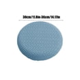thumbnail image 3 of 14 Inch Kitchen Stool Covers Bar Stool Covers Round Round Seat Covers For Stools Barstool Covers Bar Chair Cover Bar Stool Seat Cover, Light Blue(1PCS), 3 of 6