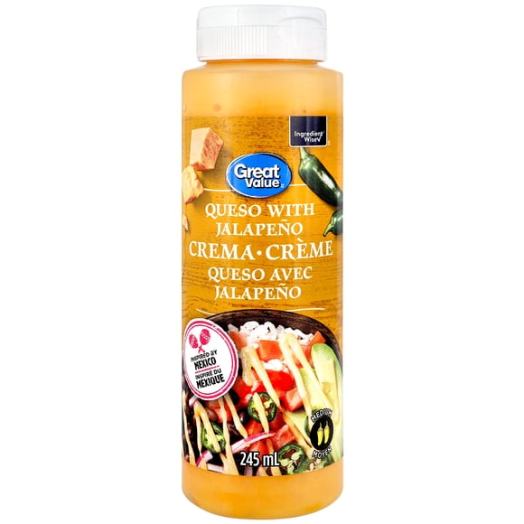 Great Value Queso with Jalapeño Crema