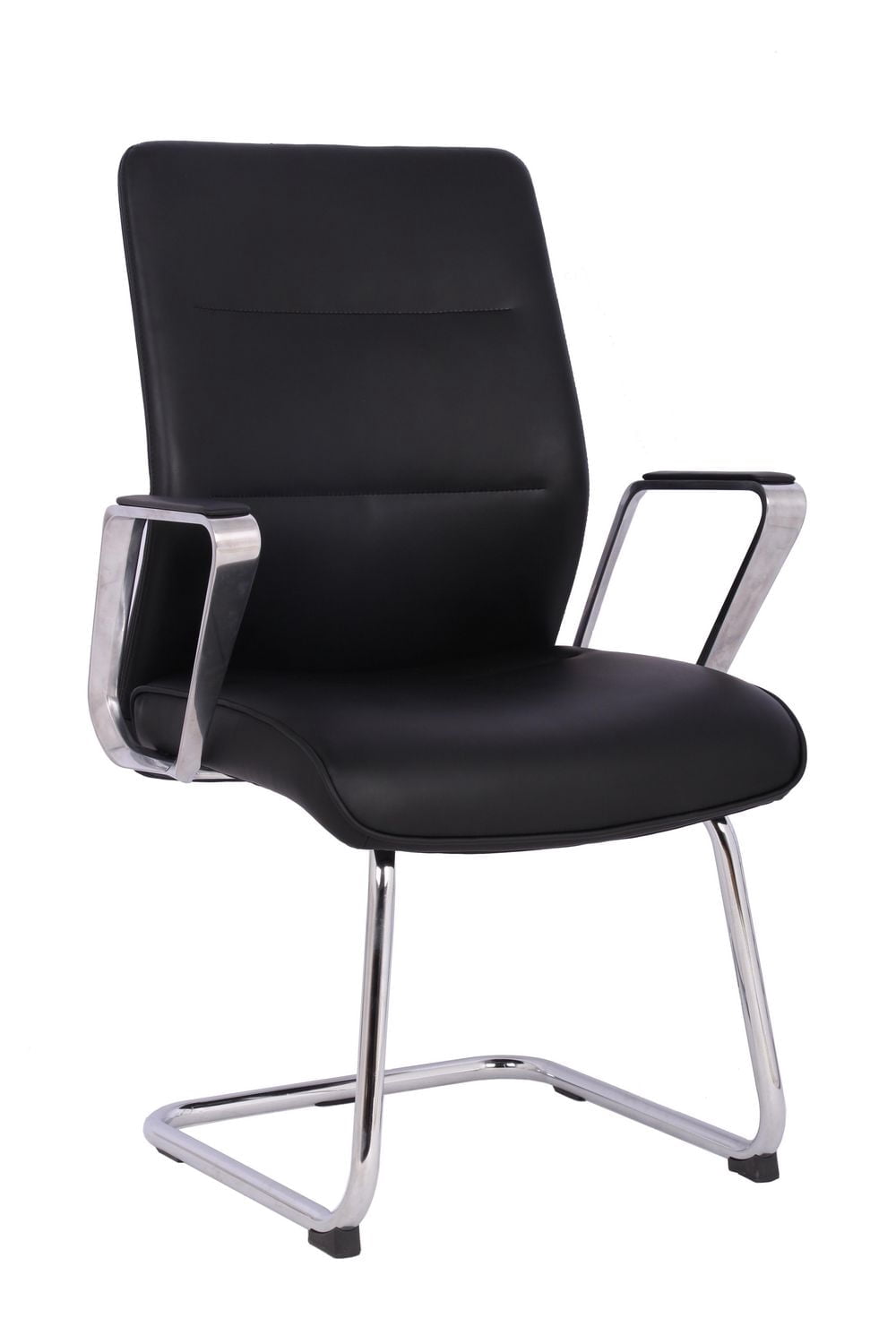 Chaise de bureau TygerClaw, 19" x 38,78", rembourré, noir