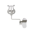thumbnail image 1 of Portable Clamp-on Music Stand for Saxophone Tenor Horn Trumpet Universal Marching Lyre Sheet Clip Holder for Wind Instruments, 1 of 7