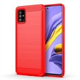 thumbnail image 1 of PANDACO Red Brushed Metal Case for Samsung Galaxy A51 4G, 1 of 3