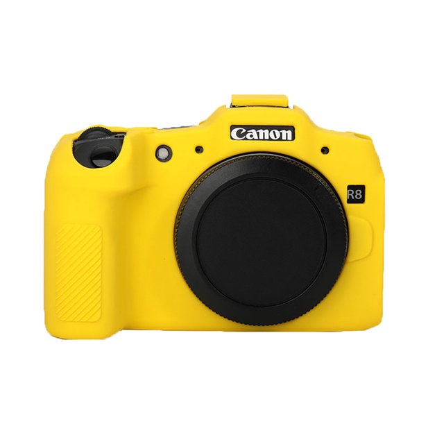 GadgetCom Camera Case Compatible with Canon EOS R8, Anti-Slip Soft Silicone Shell Protective Cover