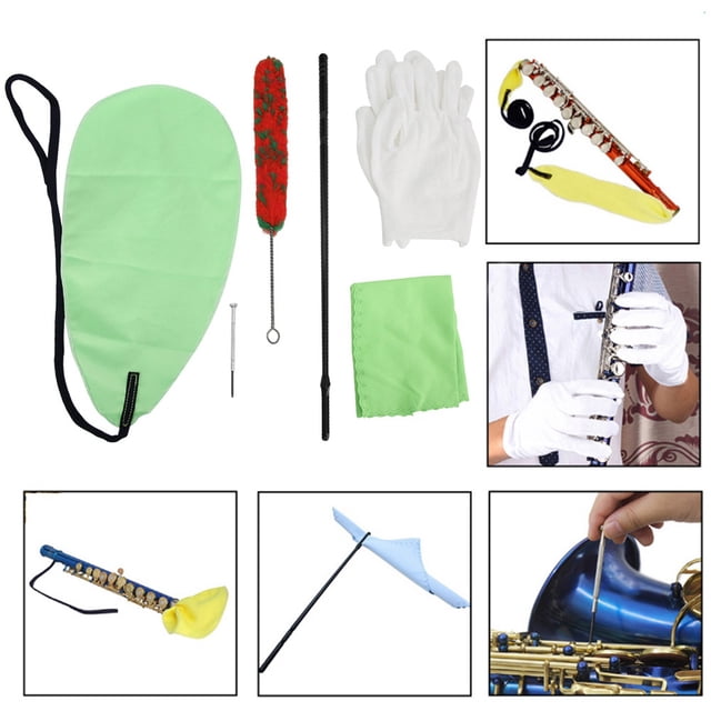 Brosse à Flûte, Kit d'Accessoires d'Entretien de Flûte Outil d'Entretien de Flûte Intégration Transparente