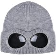 thumbnail image 1 of LinYooLi Women Knit Beanie Skull Hat Slouchy Chunky Cable Warm Soft Thick Cap with Goggles, 1 of 7