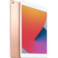 thumbnail image 3 of Refurbished Apple iPad 8th Gen - WiFi Only - 128GB - Gold iPad (2020) 10.2 Inch - Excellent Condition, 3 of 9